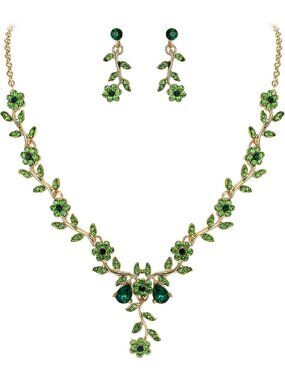 Elegant Wedding Jewelry Set for Bride | Prom Accessories | Bridal Necklace